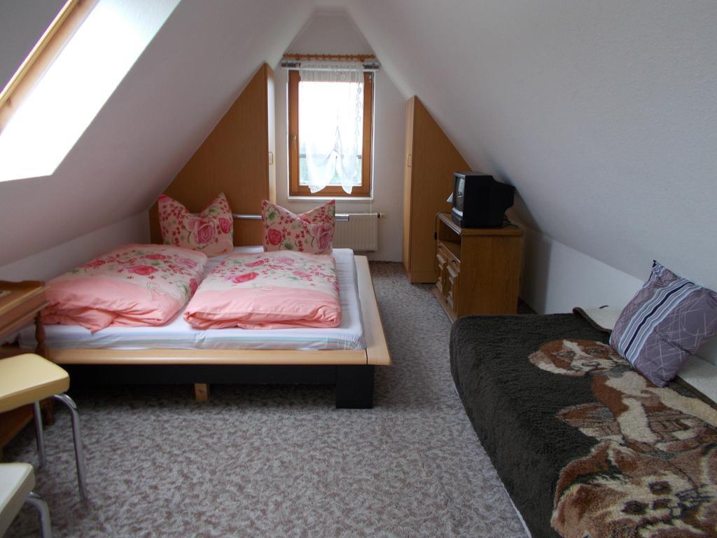 Gaststatte Und Pension Skiklause Klingenthal Esterno foto
